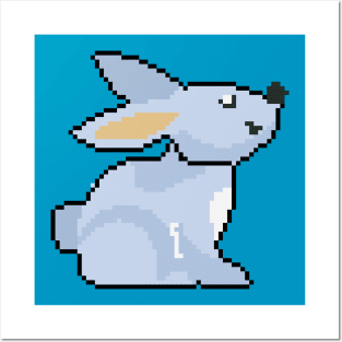 Pixel Art Allegro Rabbit Posters and Art